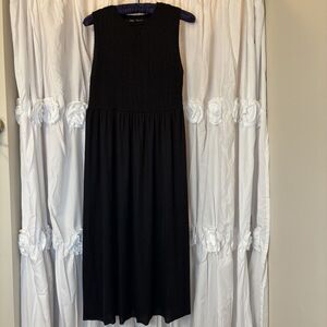 Zara Midi Length Smocked Sleeveless Dress. Washable And Comfortable.